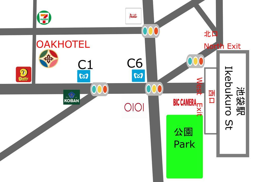 Oak Hotel Ikebukuro 東京都 外观 照片